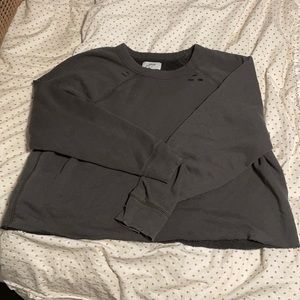 american eagle cropped crew cut